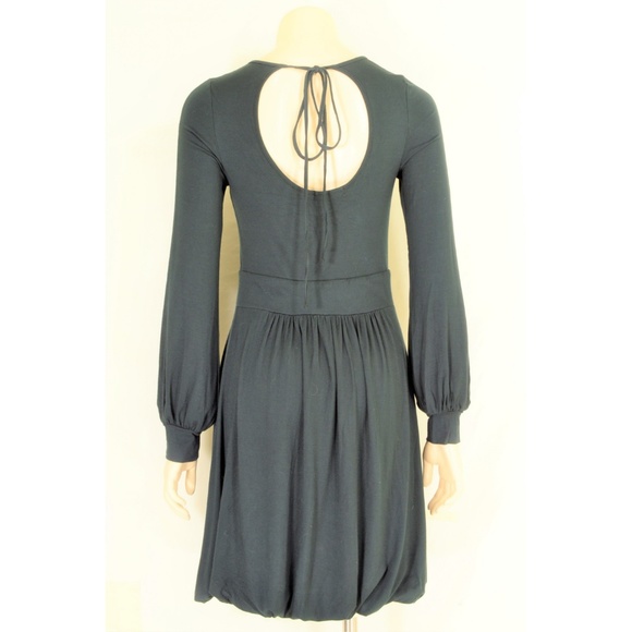 Vertigo-Paris-dress-S-NWT-black-bubble-hem-low-cu - Picture 3 of 6